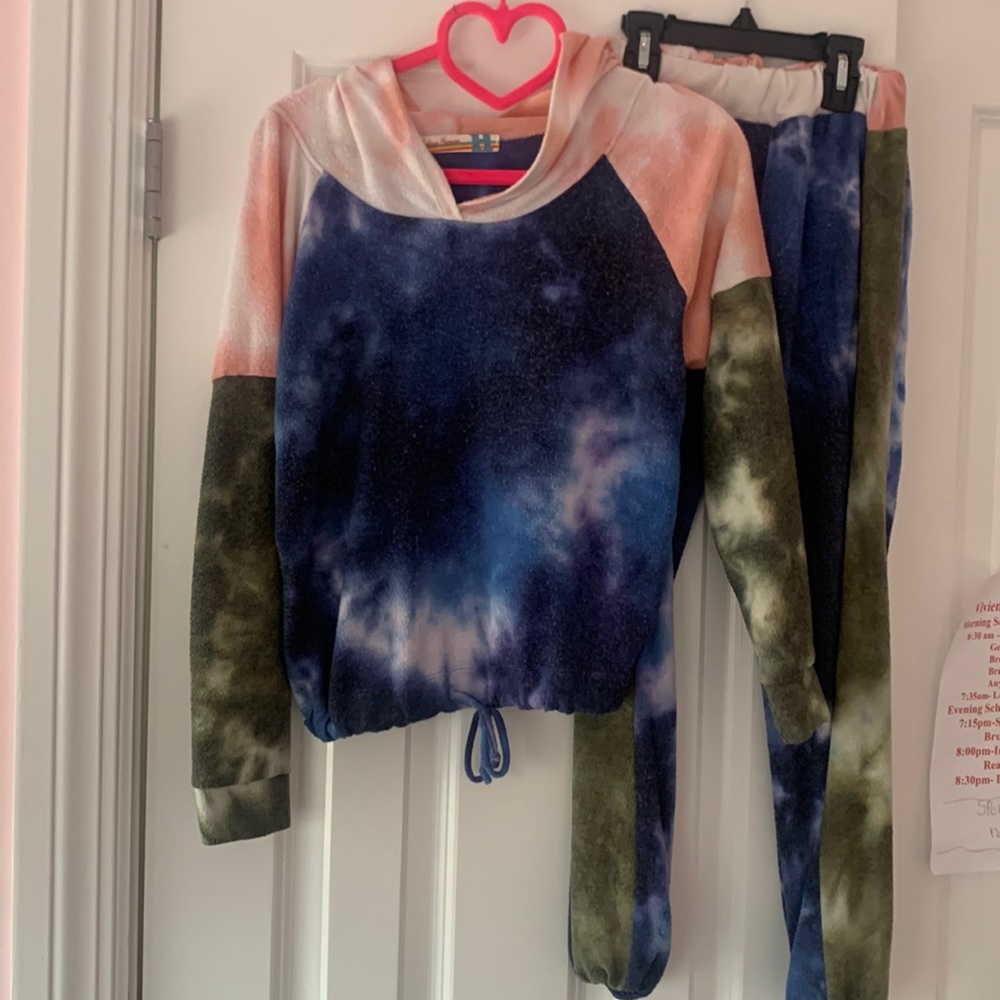 Matching Joggers and Hoodie